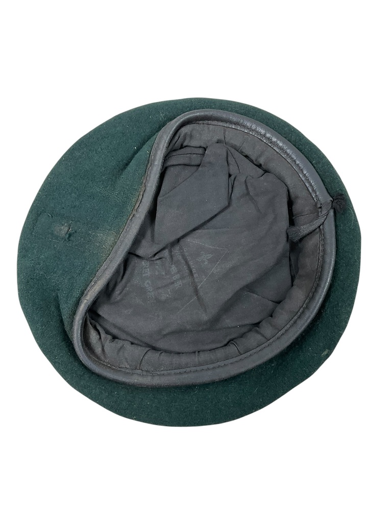 Canadian Army Green Beret Size 7 Dated 1972 Canadian Army Green Beret Size 7 Dated 1972