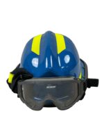 Canadian Blue Safety Helmet with ESS Goggles