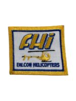 US FHi Falcon Helicopters Patch US FHi Falcon Helicopters Patch