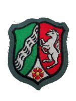 German North Rhine-Westphalia Police Patch German North Rhine-Westphalia Police Patch