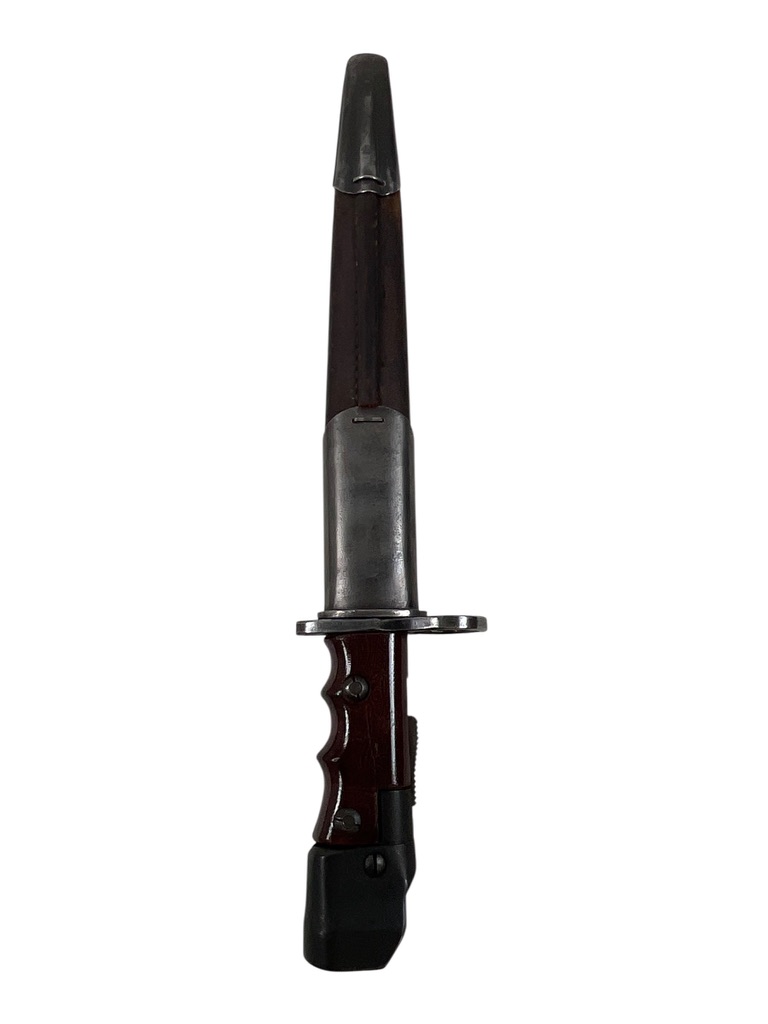 WW2 British Jungle Carbine No 7 Bayonet With Scabbard WW2 British Jungle Carbine No 7 Bayonet With Scabbard