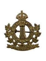 WW2 Canadian Le Regiment De Hull Cap Badge WW2 Canadian Le Regiment De Hull Cap Badge