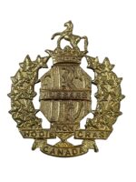 WW2 Canadian First Hussars Cap Badge