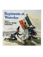 Regiments at Waterloo Vol 1 French Army Uniforms Almark Used Softcover Reference Book