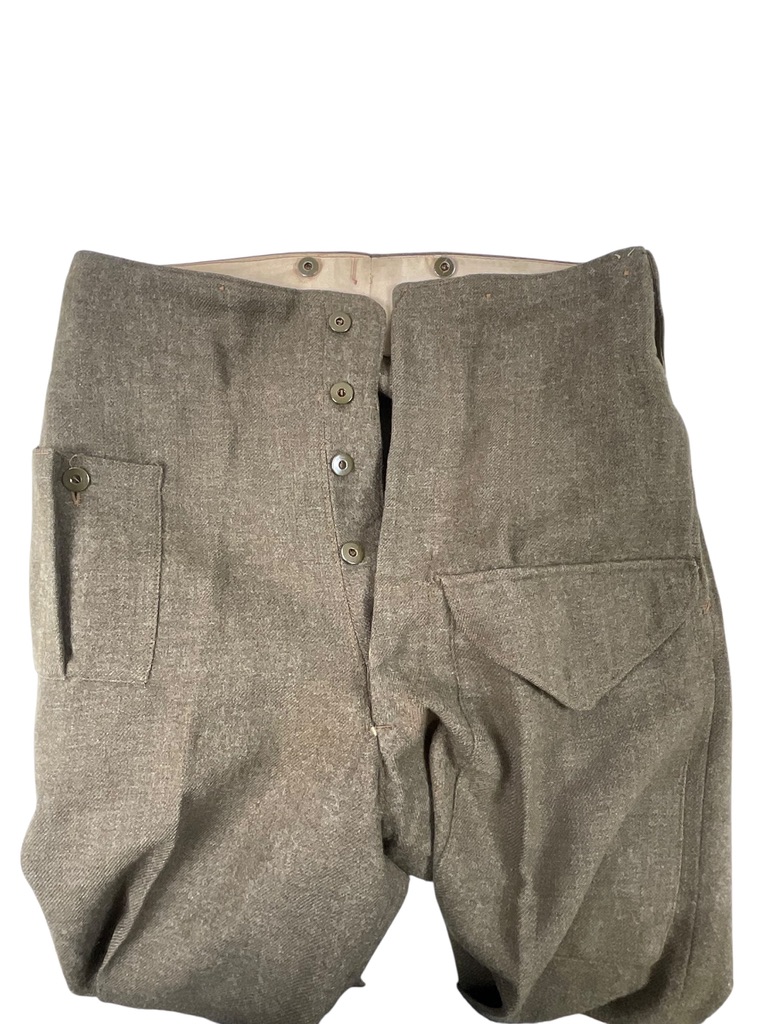 WW2 Canadian Army Battledress Trousers Pants Size 8 Dated 1942 WW2 Canadian Army Battledress Trousers Pants Size 8 Dated 1942