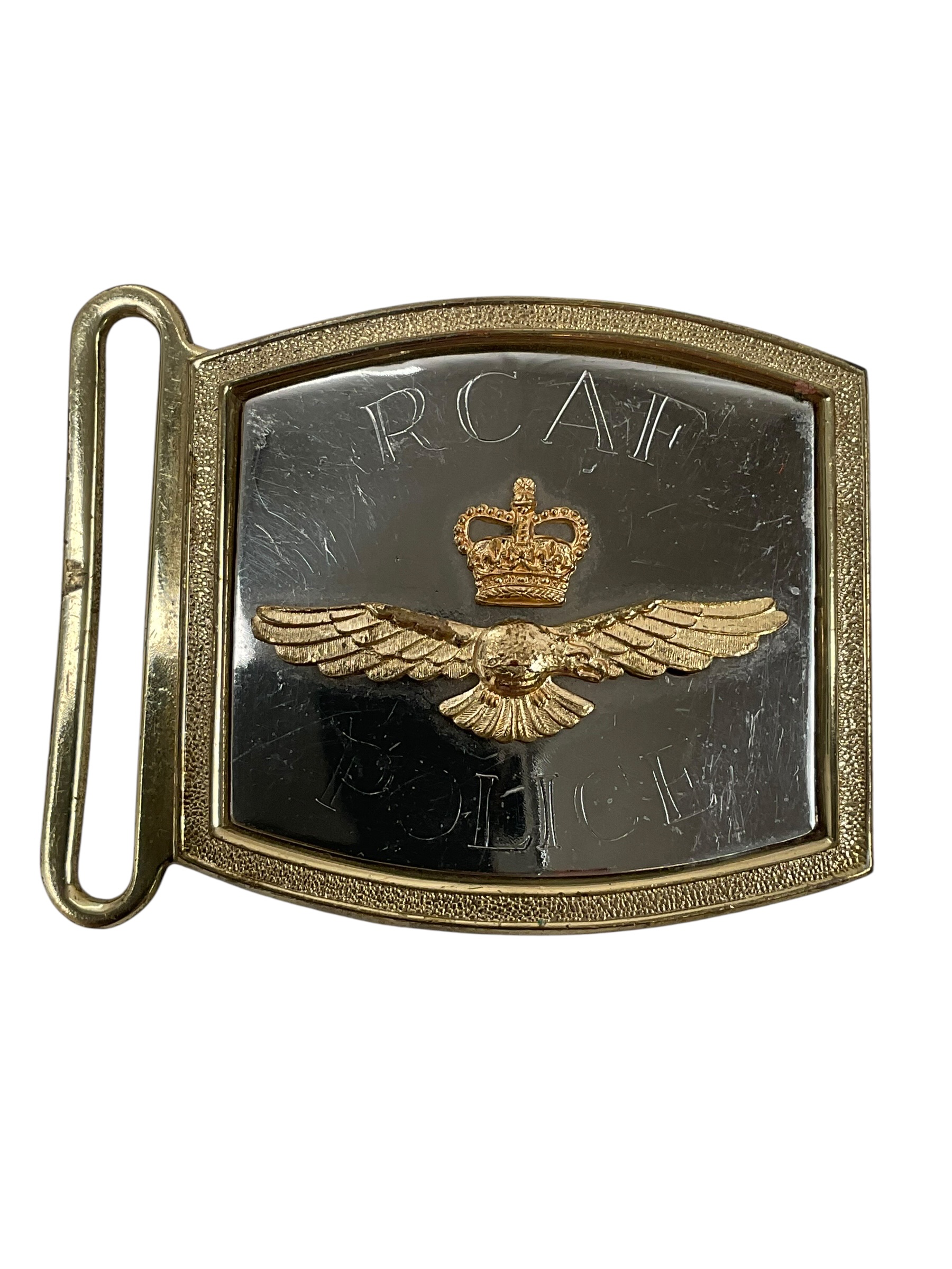 Canadian RCAF Police Belt Buckle Canadian RCAF Police Belt Buckle