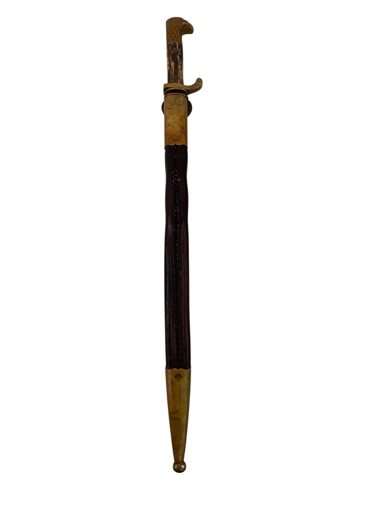 WW1 Imperial German Rural Police Bayonet With Scabbard Maker WKC Distributor Muhlenfeld Barmen WW1 Imperial German Rural Police Bayonet With Scabbard Maker WKC Distributor Muhlenfeld Barmen