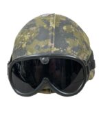Canadian Forces CG634 CADPAT Helmet With Goggles Size Medium
