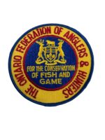 Canadian The Ontario Federation of Anglers and Hunters Inc Conservation Patch (3)