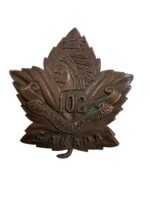 WW1 Canadian CEF 102nd Battalion Collar Insginia Single