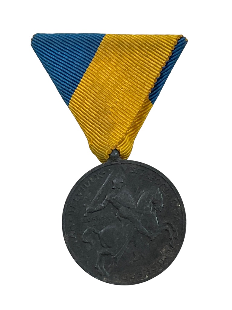 WW2 Hungarian For the Return of Southern Hungary Commemorative Medal Full Size WW2 Hungarian For the Return of Southern Hungary Commemorative Medal Full Size
