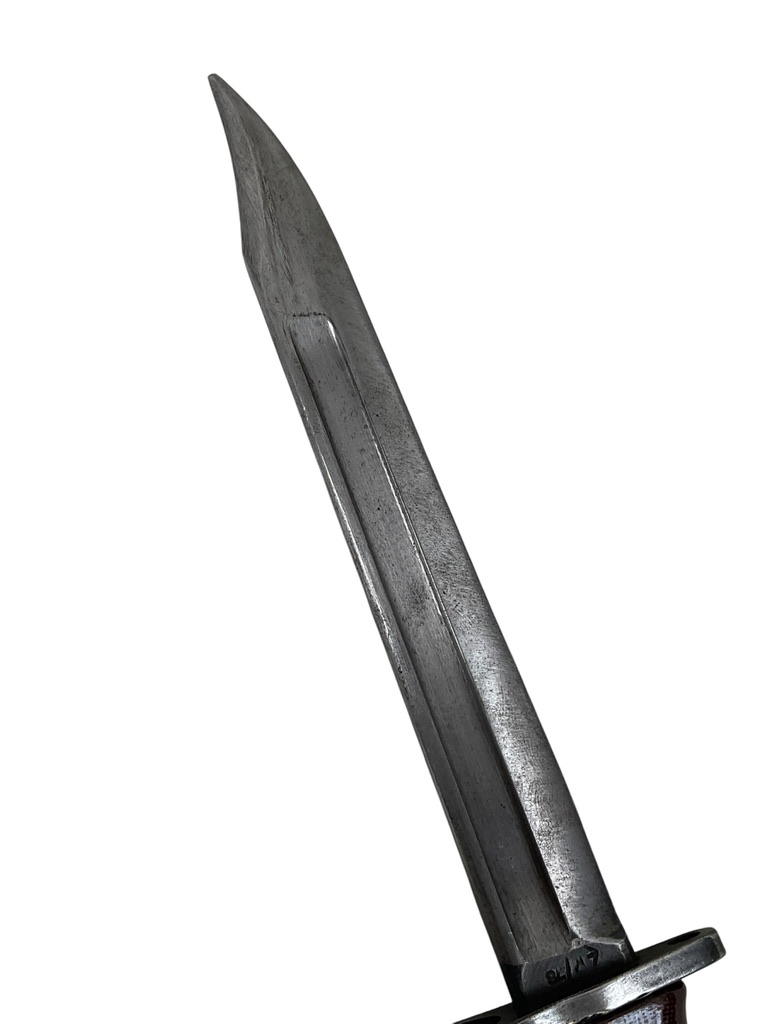 WW2 British Jungle Carbine No 7 Bayonet With Scabbard WW2 British Jungle Carbine No 7 Bayonet With Scabbard