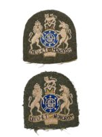 WW2 British Canadian Army RSM Rank Insignia Pair WW2 British Canadian Army RSM Rank Insignia Pair