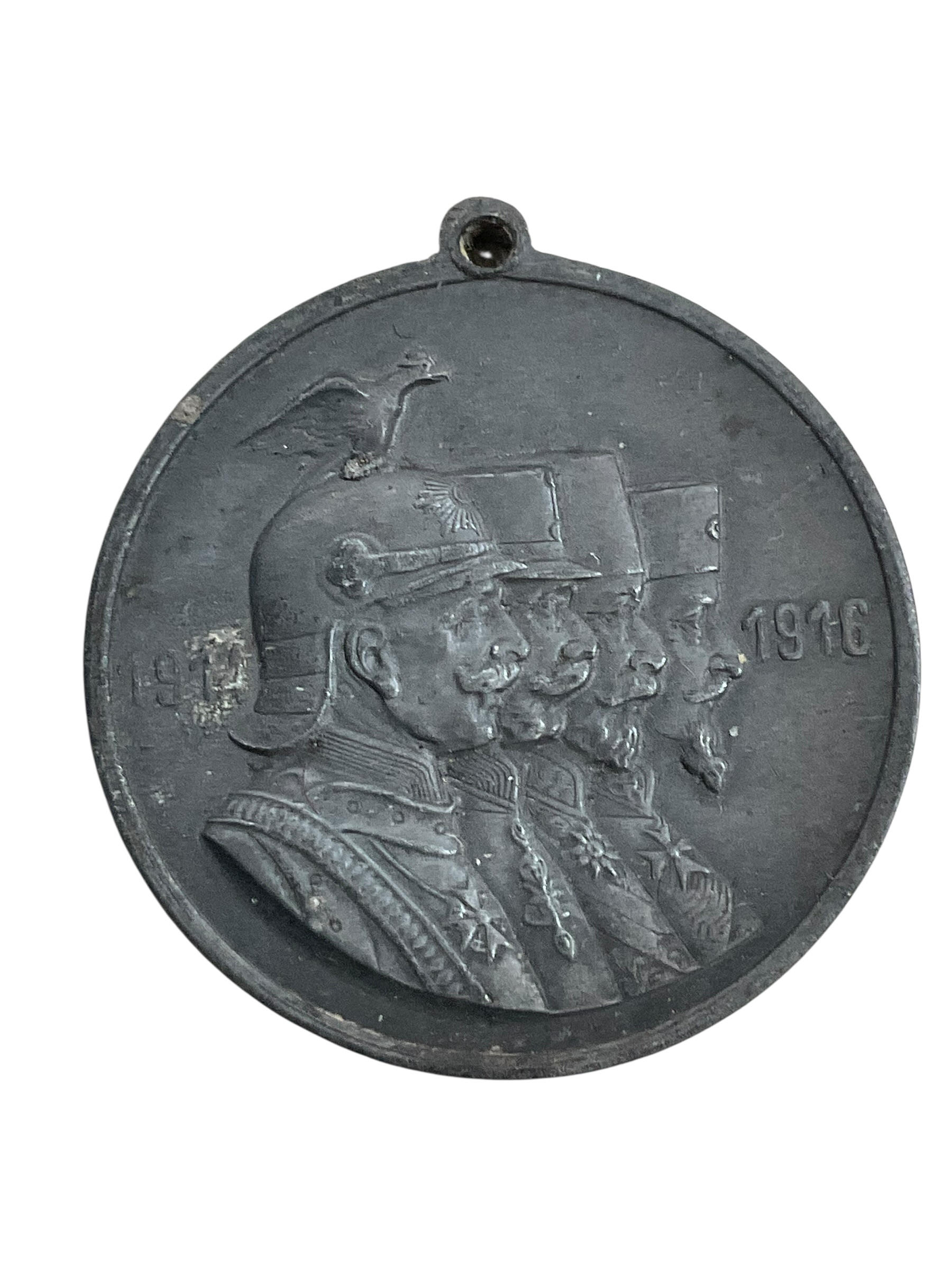 WW1 German Austria-Hungary Bulgaria Ottoman Empire Quadruple Alliance Medal Full Size No Ribbon WW1 German Austria-Hungary Bulgaria Ottoman Empire Quadruple Alliance Medal Full Size No Ribbon
