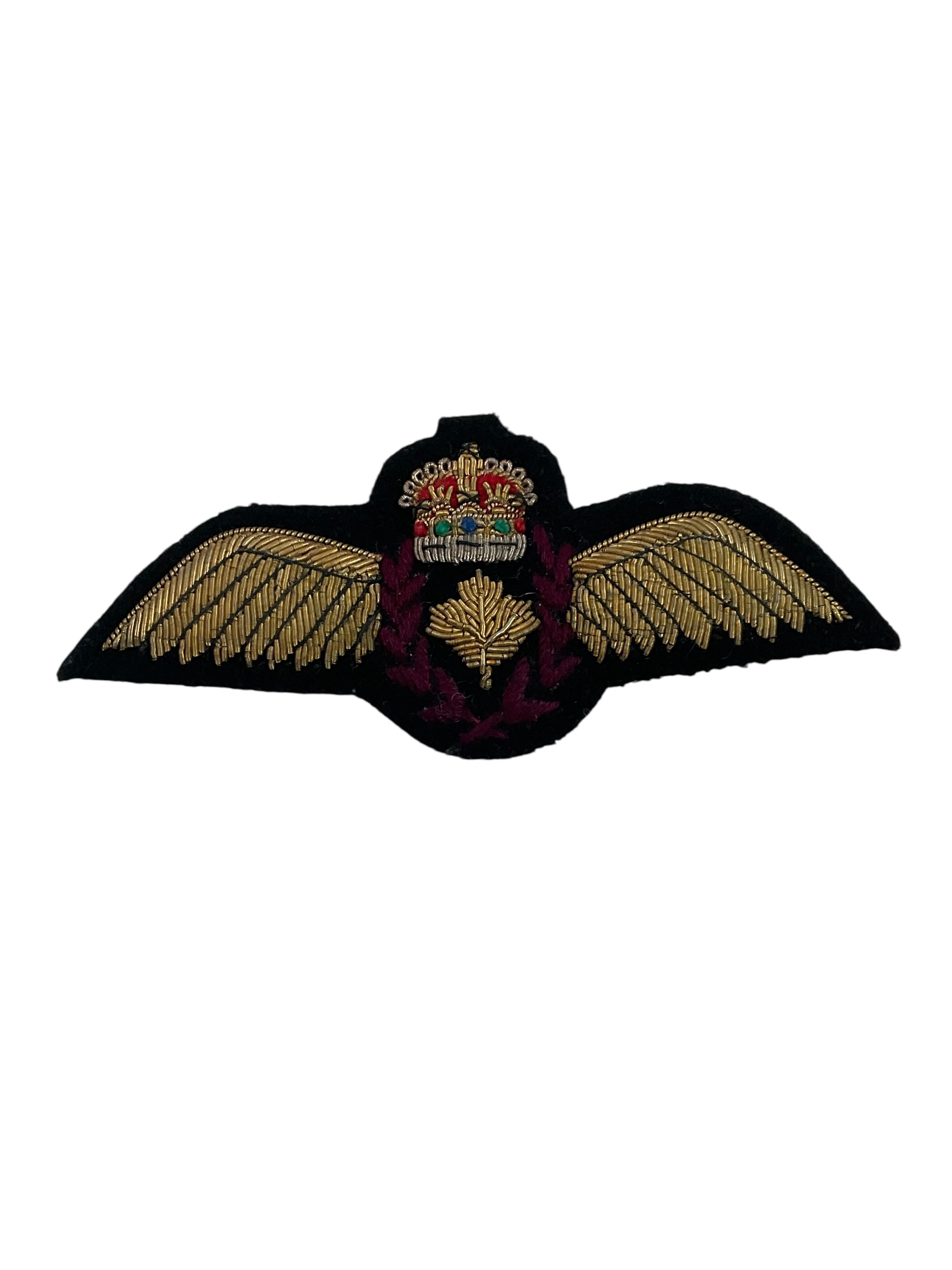 Canadian Forces RCAF Bullion Wire Pilots Wings Canadian Forces RCAF Bullion Wire Pilots Wings