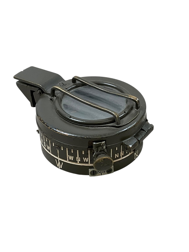 British Army Korean War Marching Compass Dated 1951 Broad Arrowed British Army Korean War Marching Compass Dated 1951 Broad Arrowed