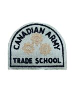 WW2 Canadian Army Trades School Printed Shoulder Title Insignia Single (2)