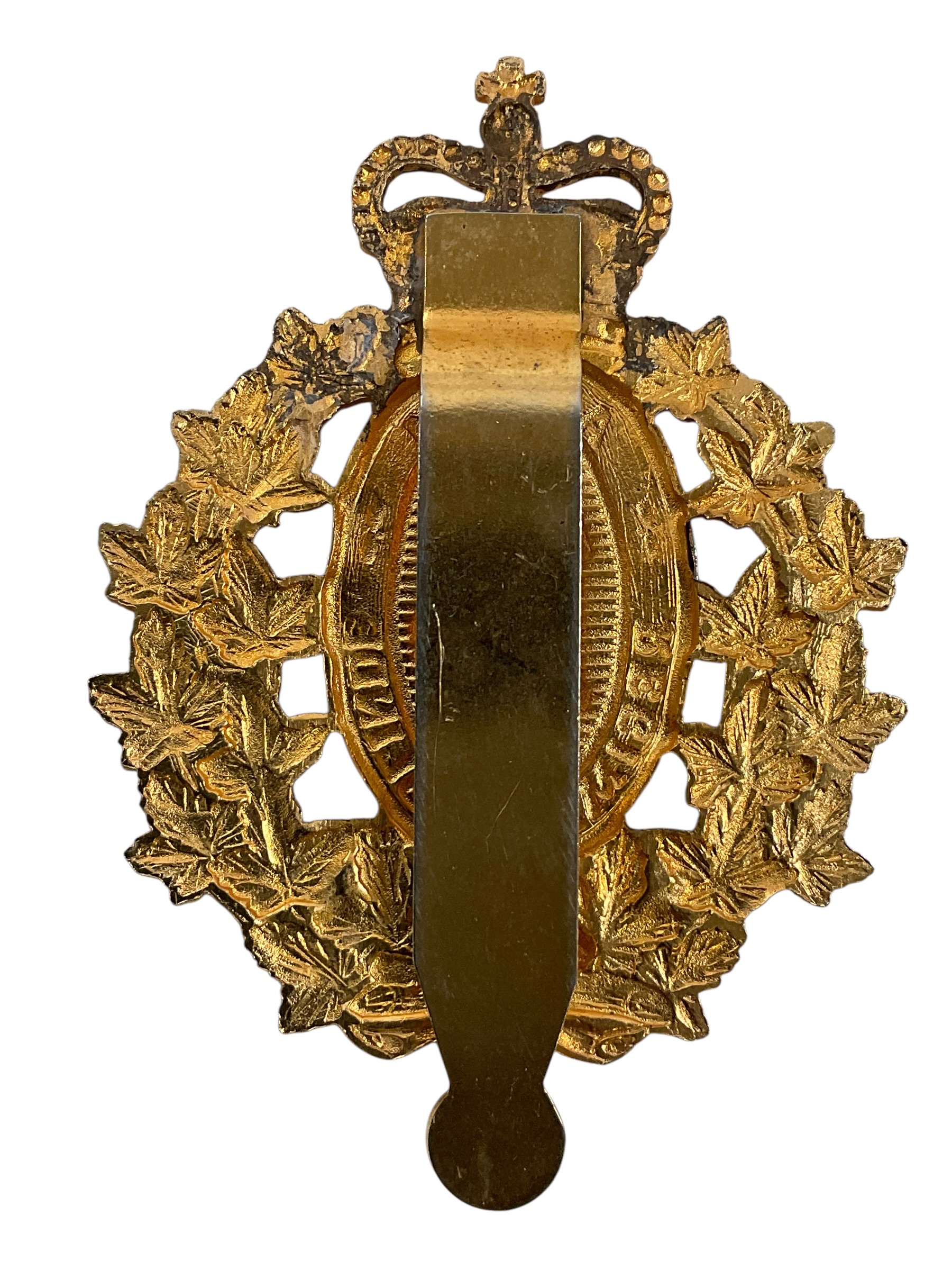 Canadian 12th Regiment Blinde Cap Badge Canadian 12th Regiment Blinde Cap Badge
