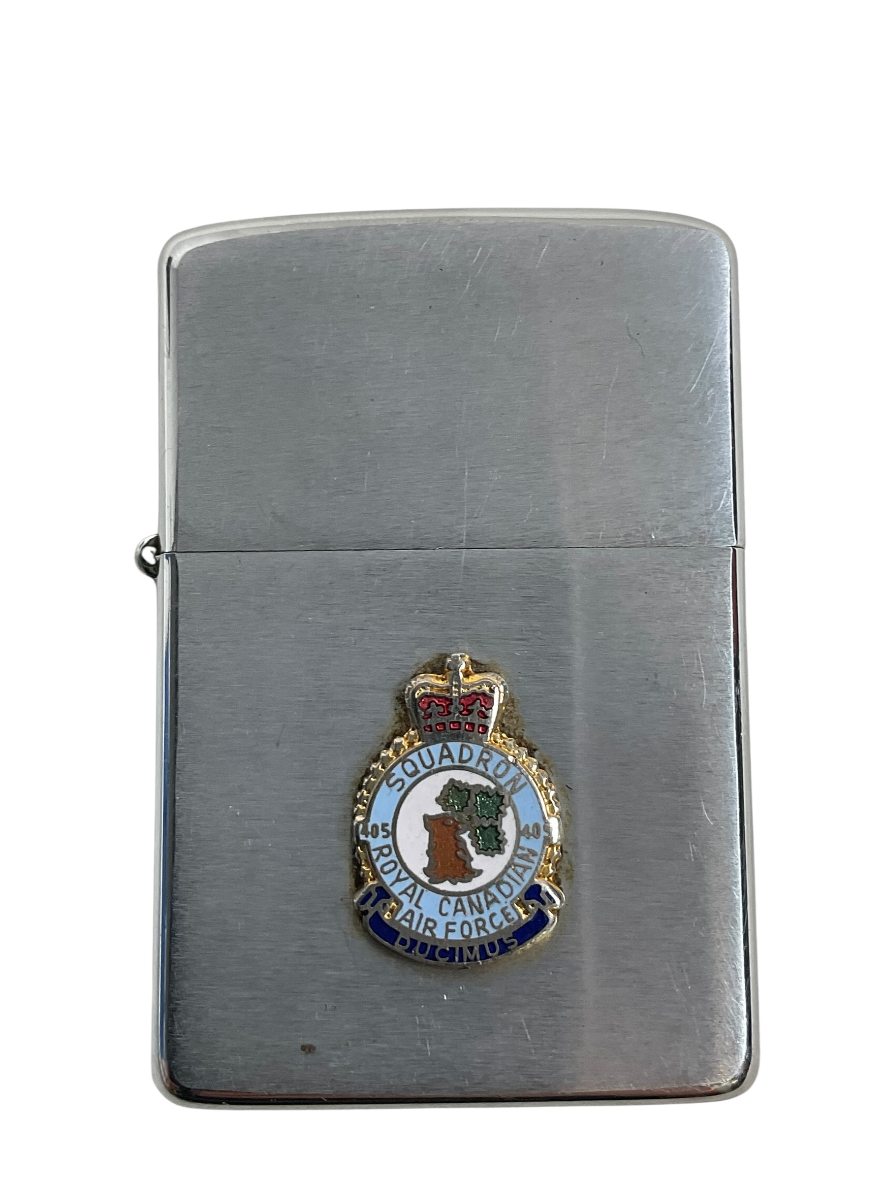 Canadian RCAF 405 Squadron Zippo Lighter Canadian RCAF 405 Squadron Zippo Lighter