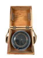 WW2 Canadian RCAF Type P11 Compass In P8 Case