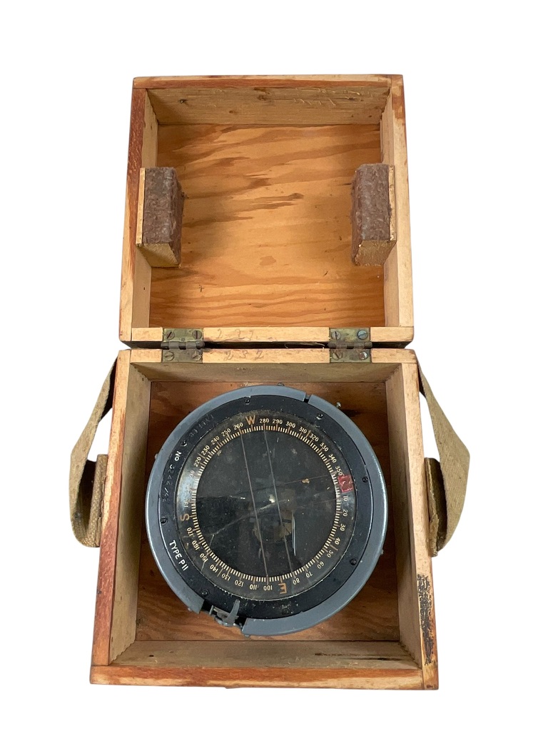 WW2 Canadian RCAF Type P11 Compass In P8 Case WW2 Canadian RCAF Type P11 Compass In P8 Case