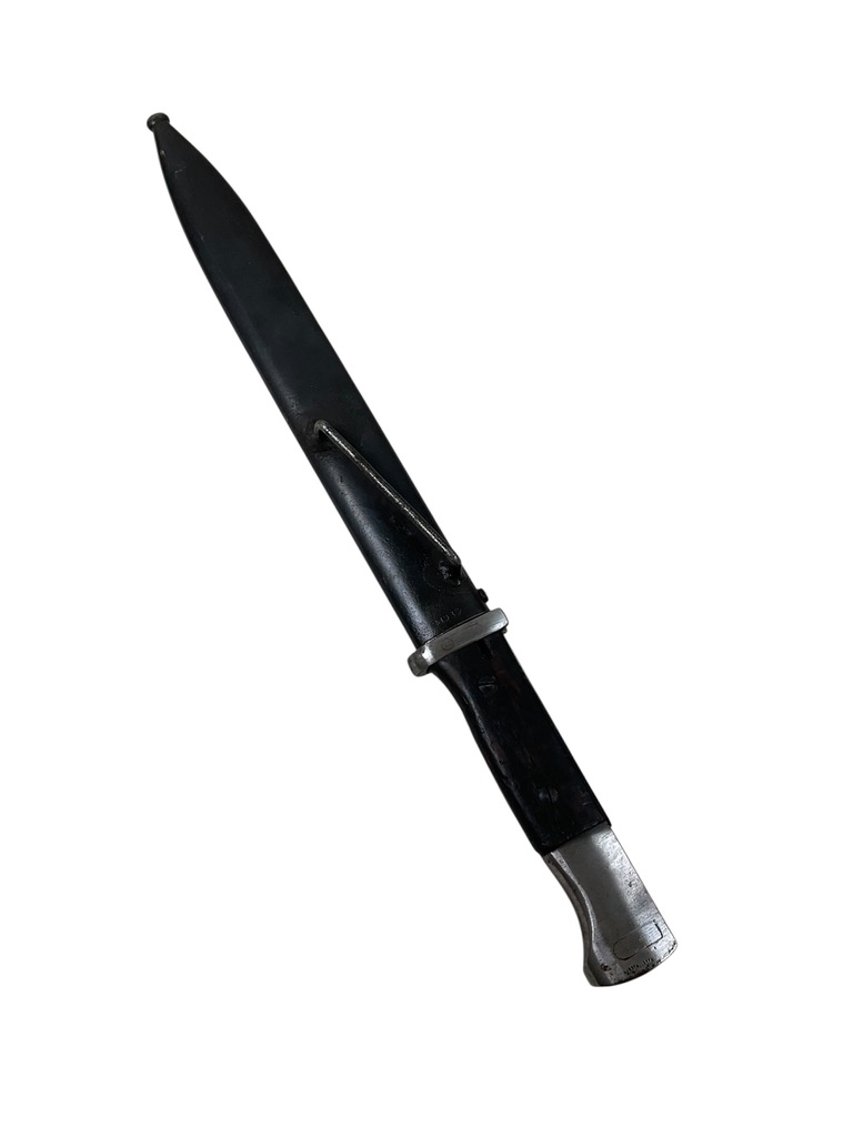 WW2 German K98 Bayonet With Scabbard Dated 1941 and 1943 Captured French WW2 German K98 Bayonet With Scabbard Dated 1941 and 1943 Captured French