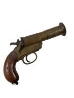 WW1 British BEF Webley and Scott Flare Pistol ANTIQUE NO PERMIT REQUIRED
