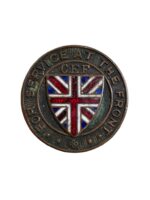 WW1 Canadian CEF For Service At The Front No 324973 Lapel Pin