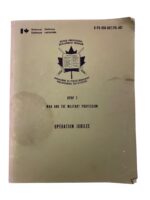 Canadian War and the Military Profession: Operation Jubilee FRENCH/ENGLISH TEXT Used Softcover Reference Book