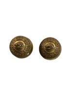 Canadian Militia Victorian Officer's Shoulder Board Buttons Insignia Pair Canadian Militia Victorian Officer's Shoulder Board Buttons Insignia Pair
