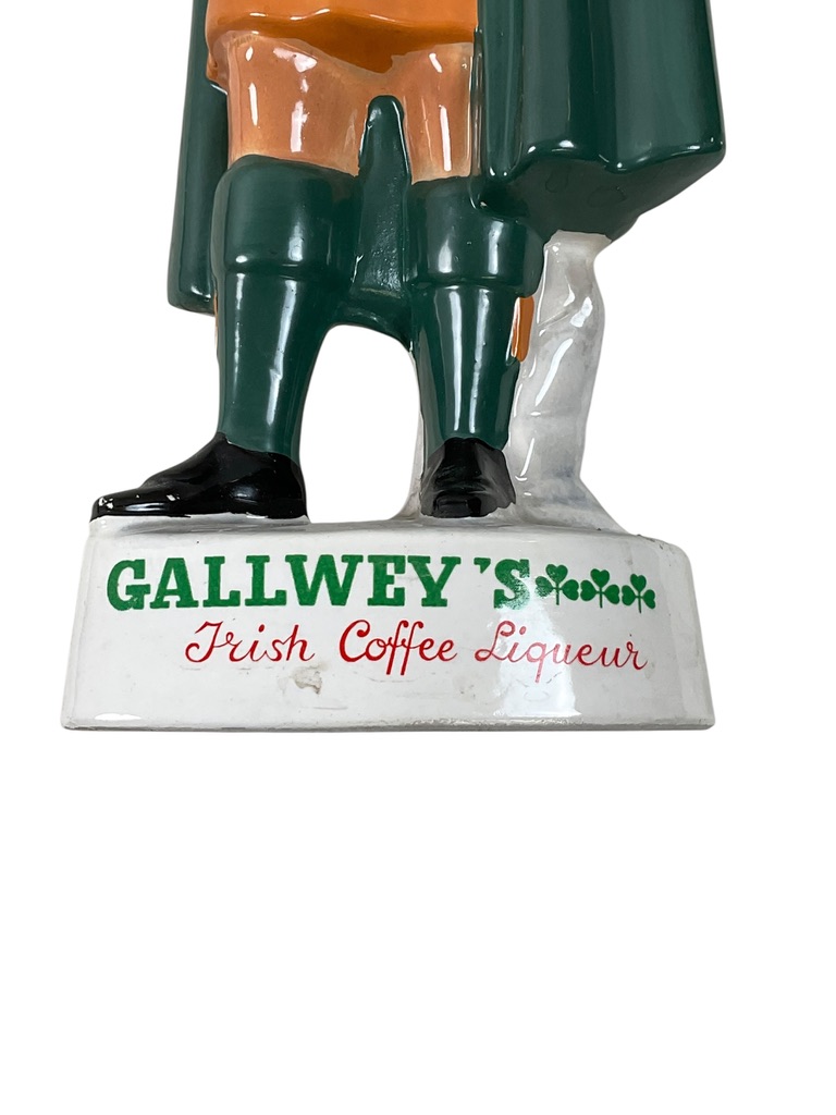 Gallwey's Irish Coffee Liqueur Advertising Figural Bottle 19" Gallwey's Irish Coffee Liqueur Advertising Figural Bottle 19"