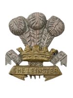 WW2 British The Leinster Regiment Cap Badge