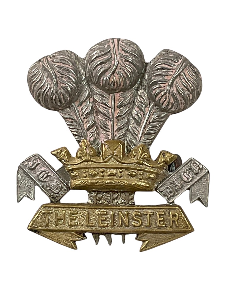 WW2 British The Leinster Regiment Cap Badge WW2 British The Leinster Regiment Cap Badge