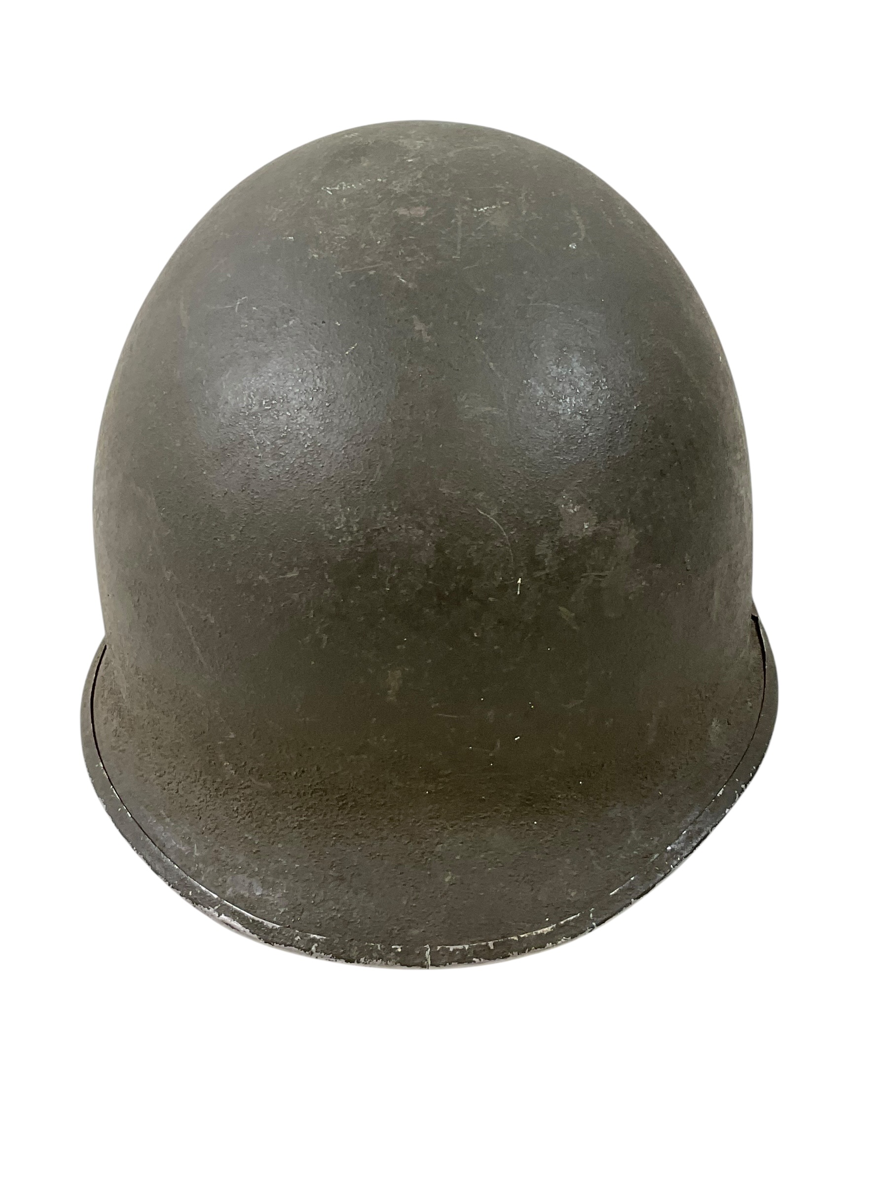 WW2 US M1 Front Seam Fixed Bale Steel Helmet WW2 US M1 Front Seam Fixed Bale Steel Helmet