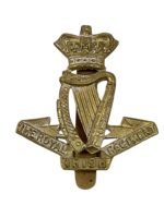 British Victorian The Royal Irish Regiment Cap Badge