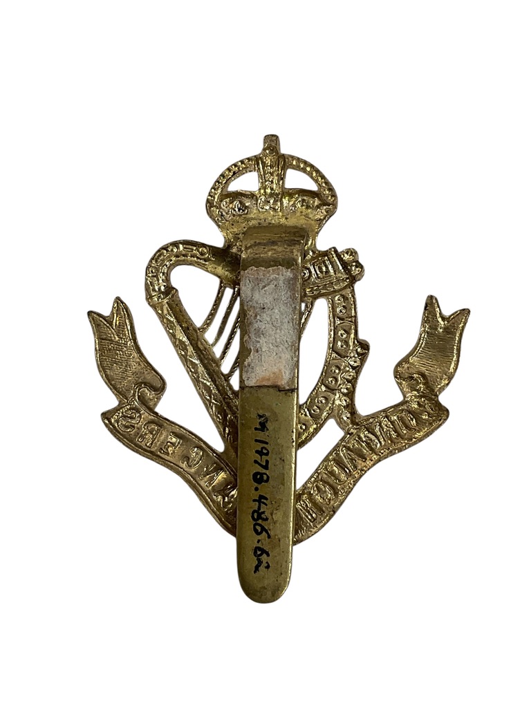 WW2 British Tyneside Irish Northumberland Fusiliers Cap Badge WW2 British Tyneside Irish Northumberland Fusiliers Cap Badge