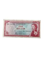 East Caribbean Currency Authority 1 Dollar Banknote Dated 1965