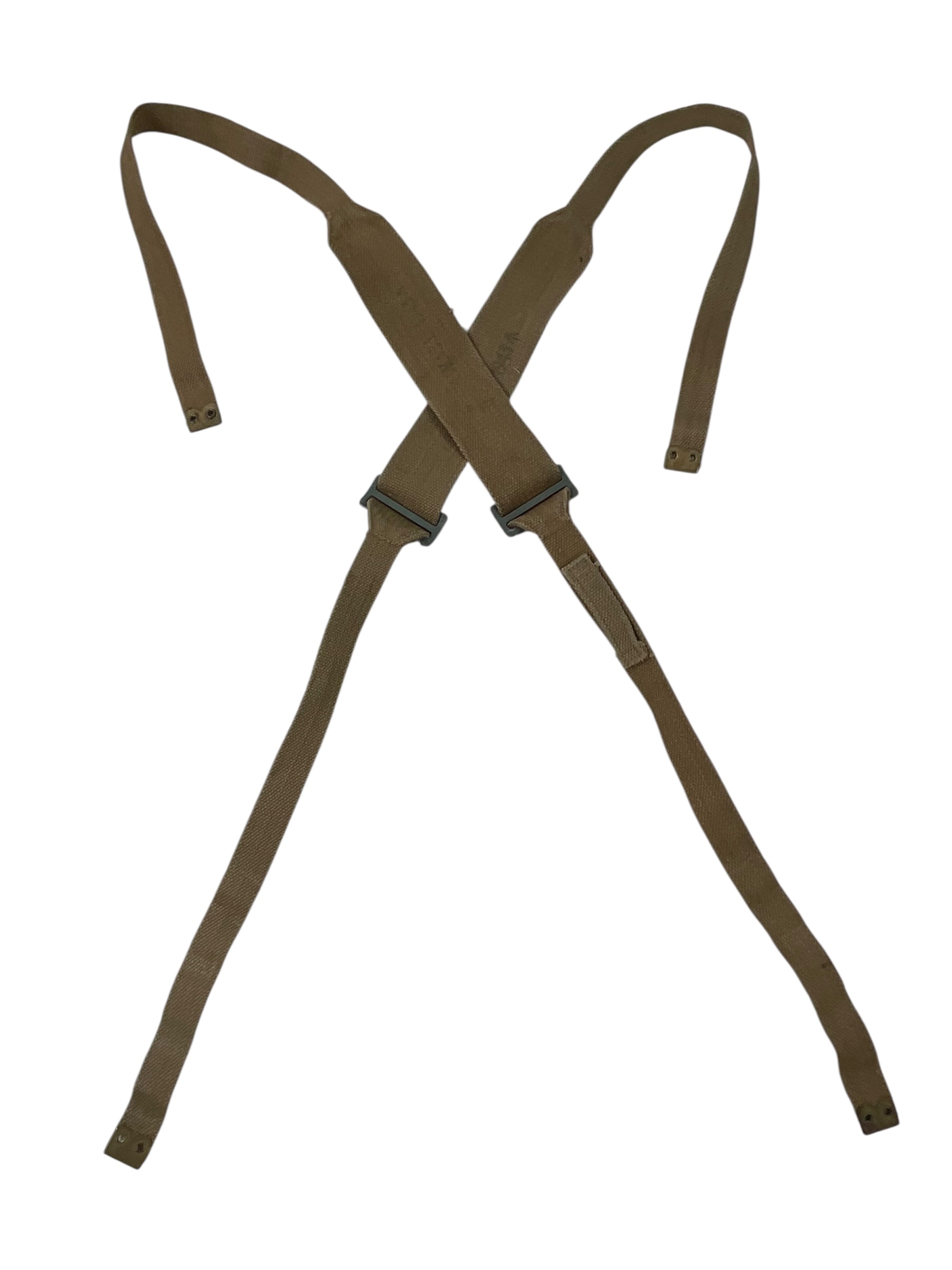 WW2 British Pattern 37 Cross Straps Left and Right WW2 British Pattern 37 Cross Straps Left and Right
