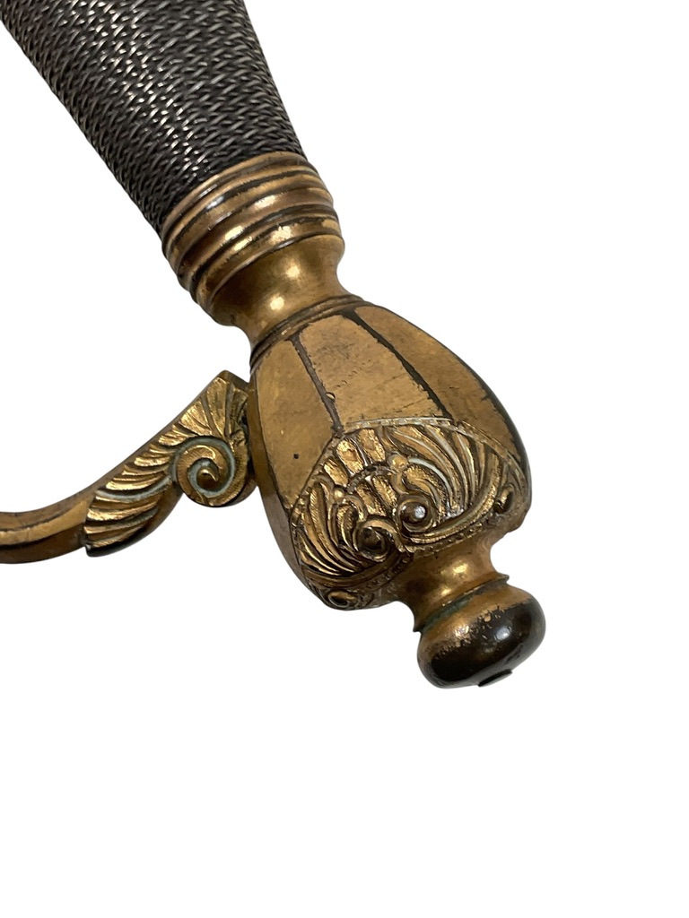 British Infantry Pattern 1786 Officer's Sword With Blue Blade British Infantry Pattern 1786 Officer's Sword With Blue Blade