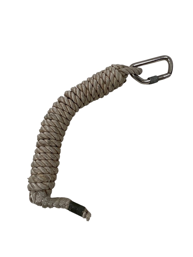 Canadian Forces Swiss Seat Rappel Rope With Carabiner Canadian Forces Swiss Seat Rappel Rope With Carabiner