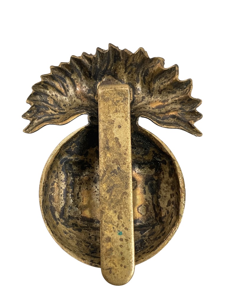 WW2 British Royal Inniskilling Fusiliers Cap Badge WW2 British Royal Inniskilling Fusiliers Cap Badge