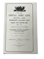 British Hart’s The New Annual Army List Militia List Yeomanry Cavalry List for 1885 Used Hardcover Reference Book