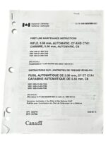 Canadian Forces Weapons Rifle 5.6mm C7 and C7A1 Carbine 5.56mm Automatic C8 Used Softcover Reference Book Canadian Forces Weapons Rifle 5.6mm C7 and C7A1 Carbine 5.56mm Automatic C8 Used Softcover Reference Book