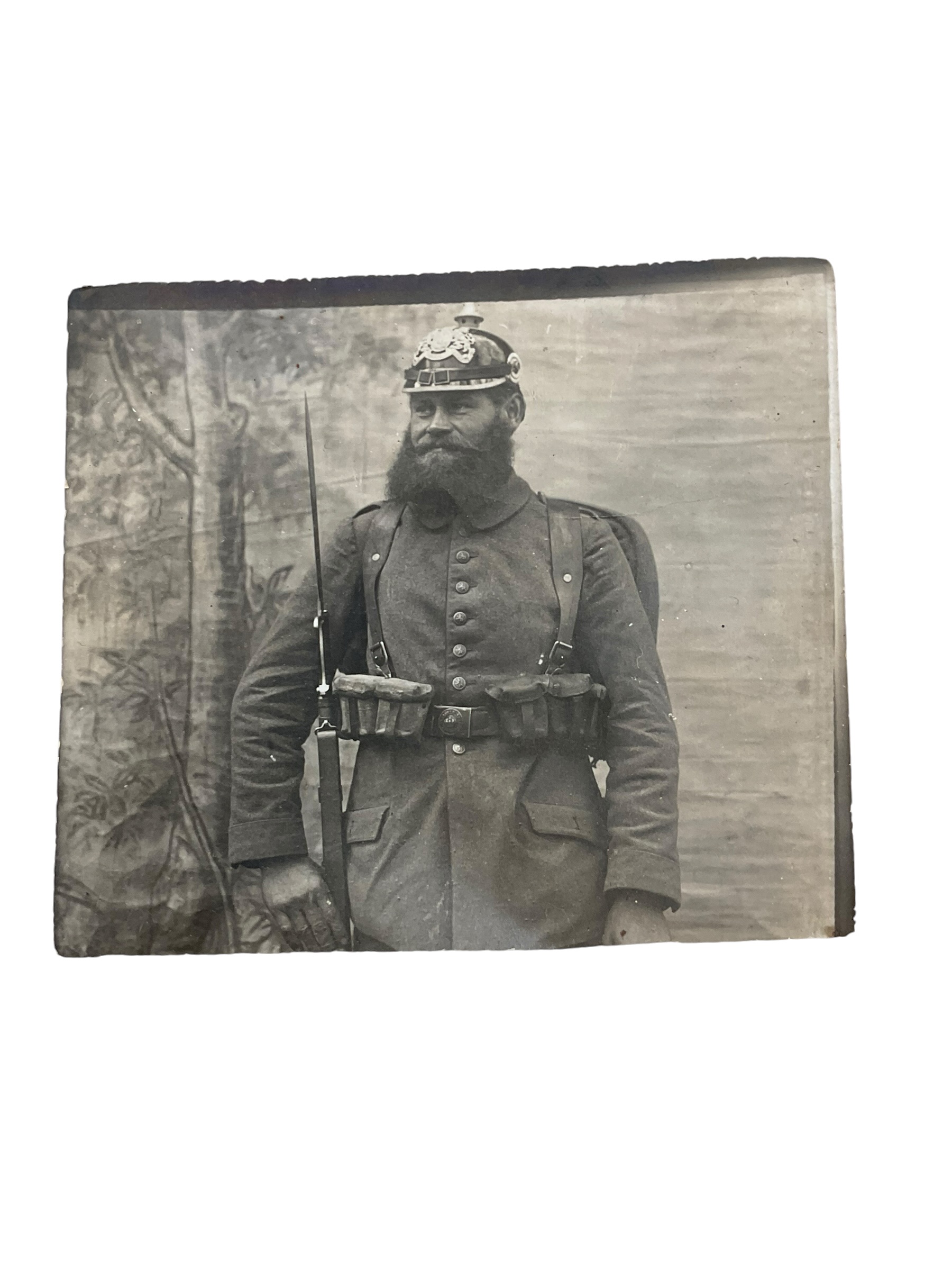 WW1 Imperial German Bavarian Military Merit Order With Swords and Iron Cross 2nd Class Medal Grouping With Photograph WW1 Imperial German Bavarian Military Merit Order With Swords and Iron Cross 2nd Class Medal Grouping With Photograph