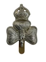WW2 British 14th Battalion Royal Irish Rifles Cap Badge WW2 British 14th Battalion Royal Irish Rifles Cap Badge