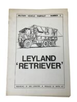 WW2 British Leyland "Retriever" Military Vehicle Pamphlet No 2 Used Softcover Reference Book