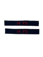 Canadian Forces 14th Field Artillery RCA Shoulder Titles Insignia Pair