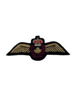 Canadian Forces RCAF Bullion Wire Pilots Wings Full Size