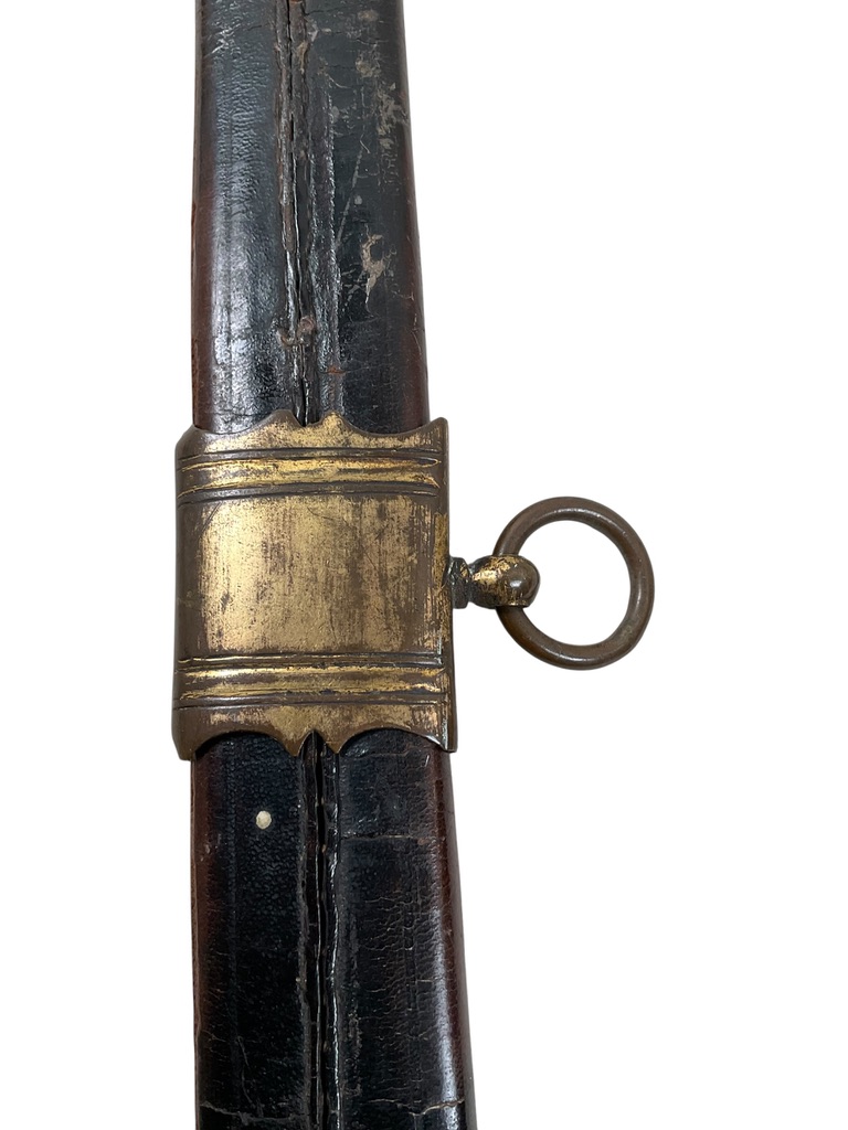 British Infantry Pattern 1796 Officer's Sword With Partial Scabbard British Infantry Pattern 1796 Officer's Sword With Partial Scabbard