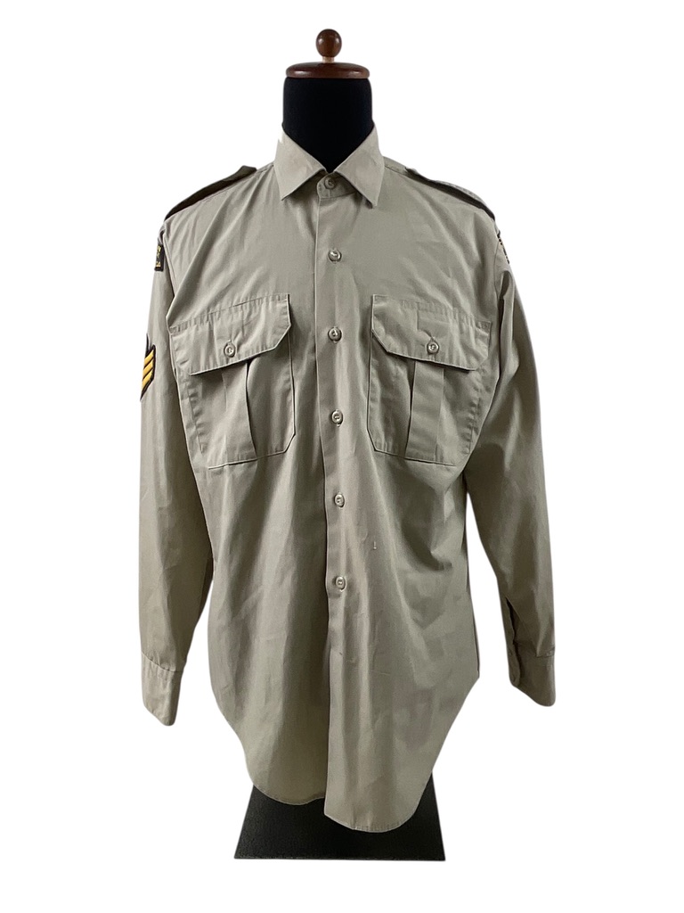 Royal Canadian Mounted Police RCMP Shirt With Sergeant Rank Royal Canadian Mounted Police RCMP Shirt With Sergeant Rank